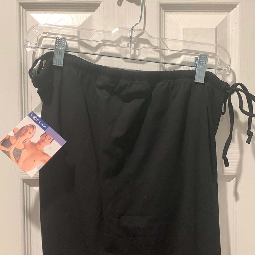 Black drawstring yoga pant  brand new